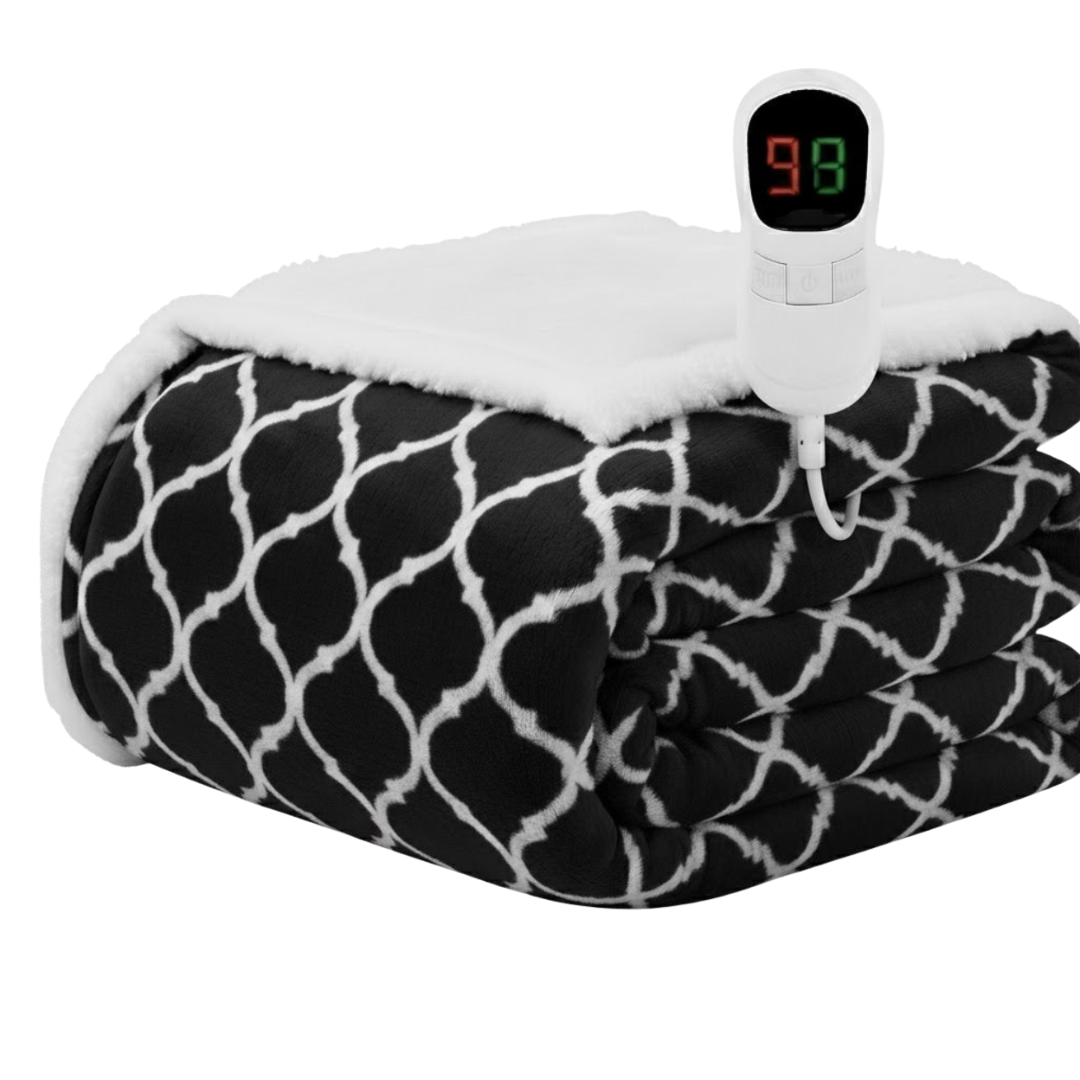 Full Size Heated Blanket with 10 Heat Levels and Auto Shut-Off