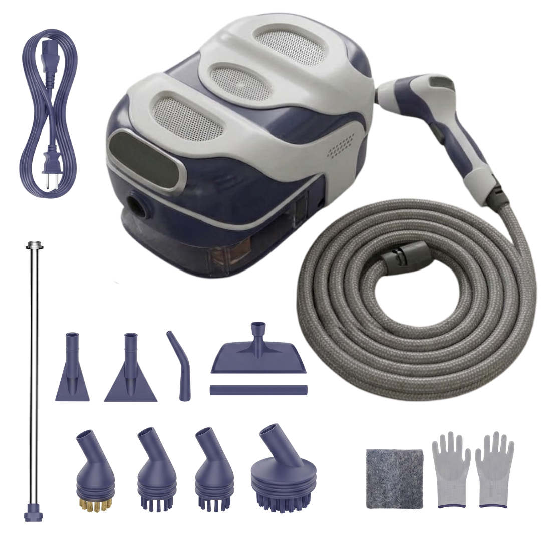 Handheld Steam Cleaner with 1400ml Tank and Multi Nozzle Kit – BUILDERSHOPE