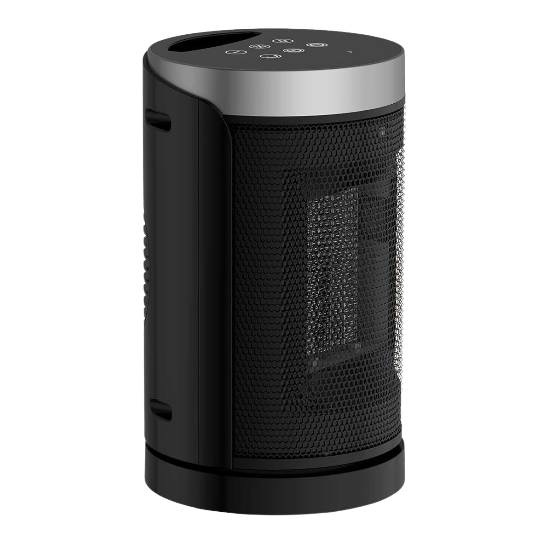 Portable Space Heater with Thermostat, 70° Oscillation & Timer