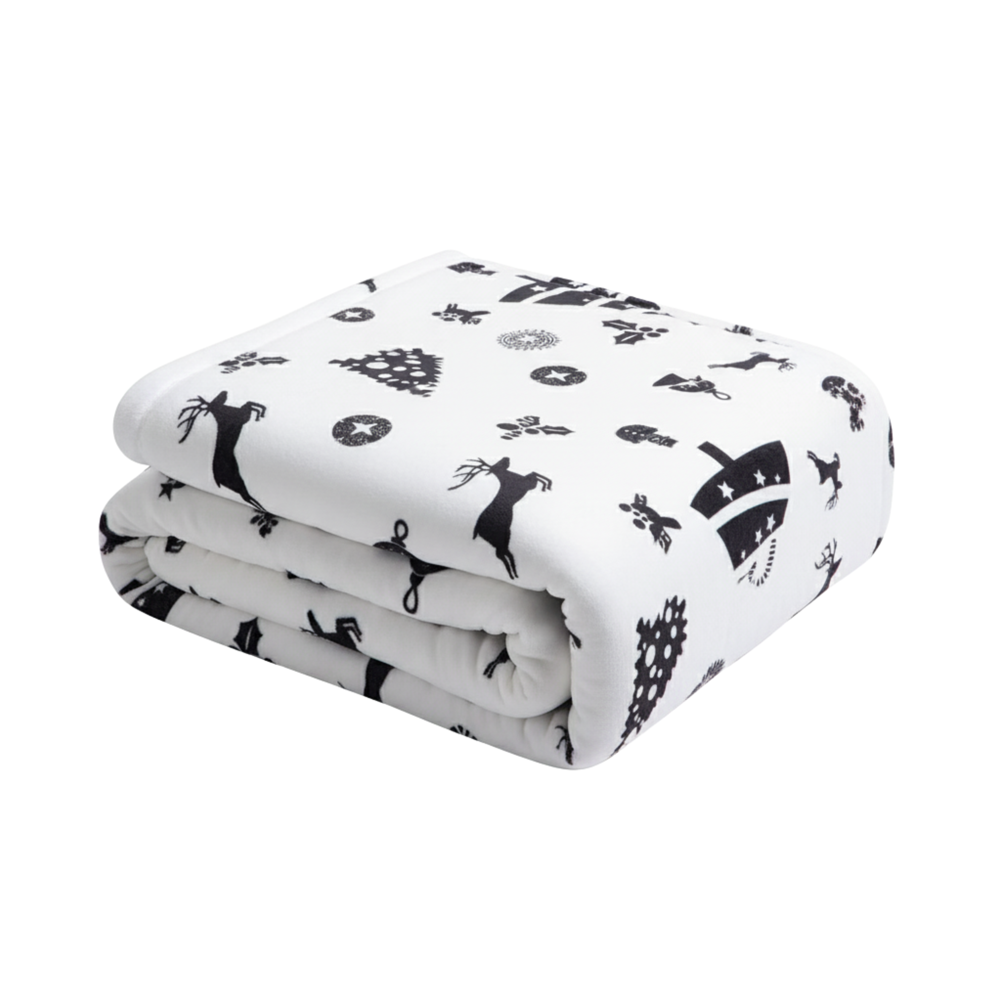 Sherpa Fleece Blanket – Soft Microfiber for Beds and Couches