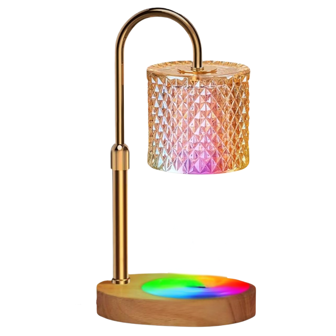 Adjustable Candle Warmer Lamp with Timer and Dimmer Control