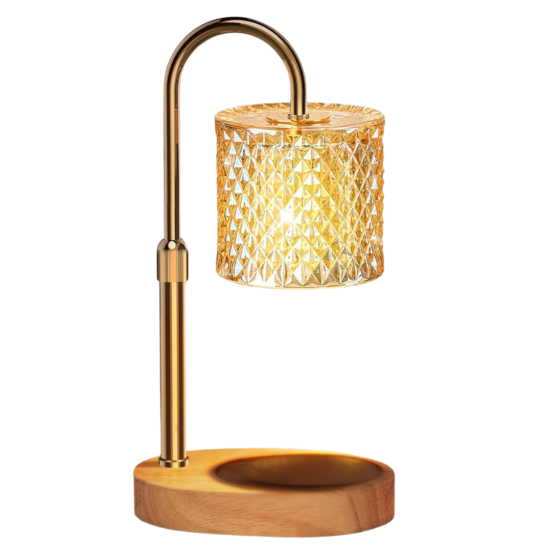 Adjustable Candle Warmer Lamp with Timer and Dimmer Control